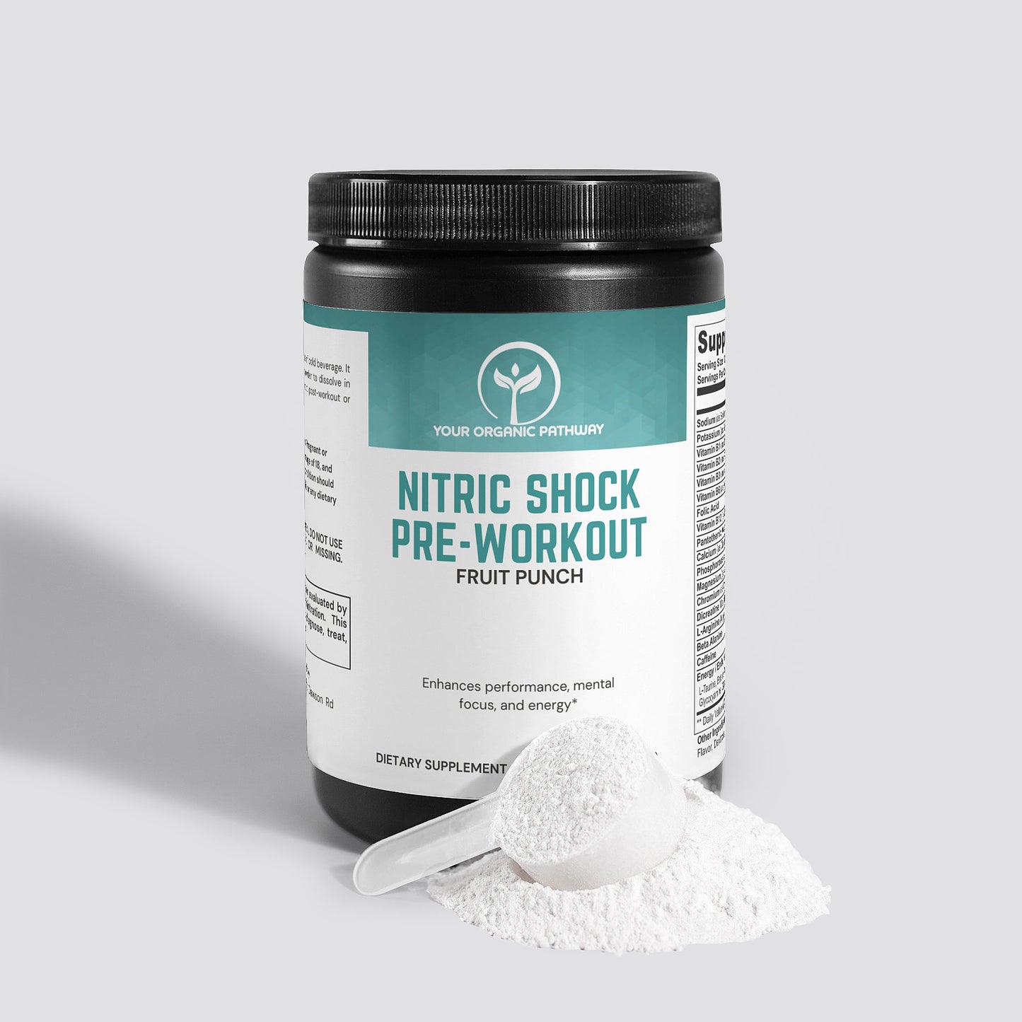 Nitric Shock Pre-Workout Powder (Fruit Punch)